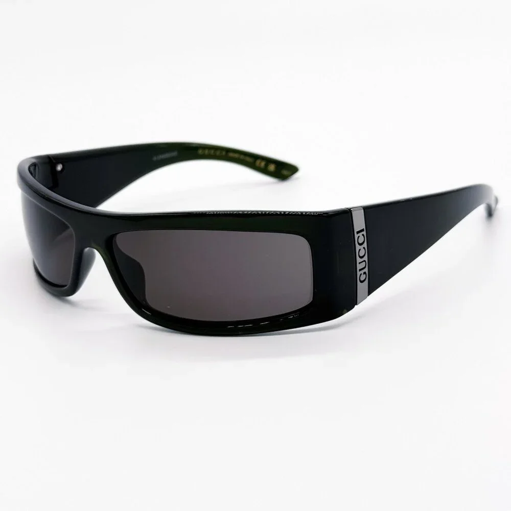 NEW GG1492S 001 UNISEX GUCCI DARK GREEN SUNGLASSES GUCCI